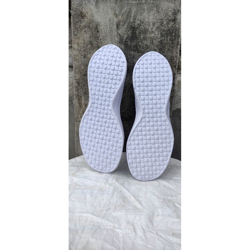 Jual out sol sepatu running putih/bawahan sepatu olahraga(solsepatu ...