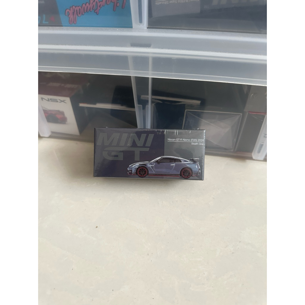 Jual Mini GT 868 Nissan GTR Nismo R35 Stealth Grey Gray MiniGT | Shopee ...
