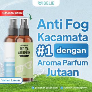 Wiselie Cairan Pembersih Kacamata Anti Fog 60 ML Pembersih Kacamata Spray Efektif Menjaga Lensa Bebas Embun Anti Uap Cepat Kering Tidak Meninggalkan Residue Aman untuk Semua Jenis Lensa Termasuk Kacamata AntiRadiasi Membersihkan Secara Menyeluruh