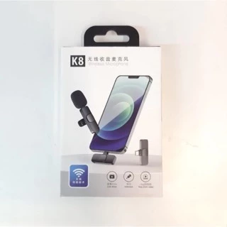Microphone Wireless J11 K8 K9 Mikrofon Nirkabel Clip On Mic Wireless Portable Untuk Live