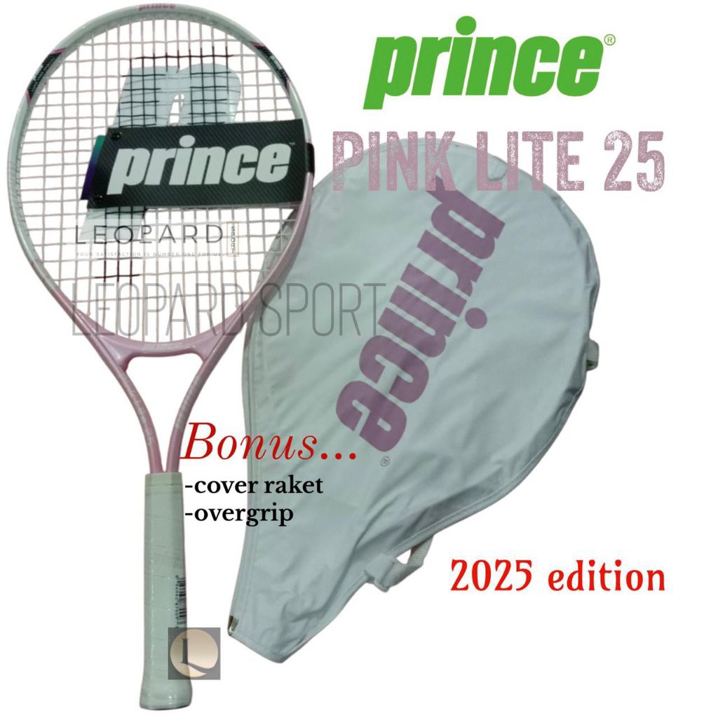 Jual Raket Tenis Prince Pink Lite 25 Junior Tennis Racket | Shopee ...
