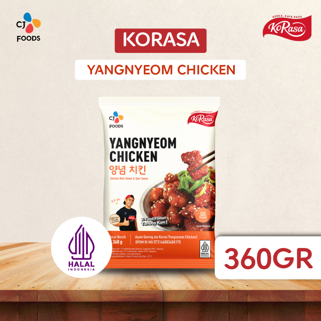 Jual Korasa Yangnyeom Chicken 360 Gram Shopee Indonesia 