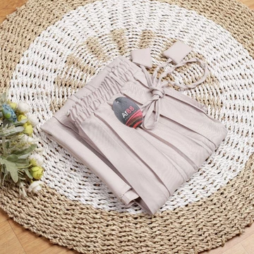 Terda Office Skirt Plisket Rok Formal Kantor Wanita Muat Sampai BB 95 Kg