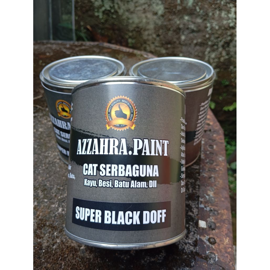 Jual CAT HITAM DOFF SERBAGUNA 1KG | Shopee Indonesia