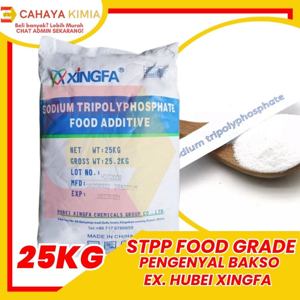 Jual STPP Food Grade Ex. RRC / Sodium Tripolyphosphate / Bahan ...