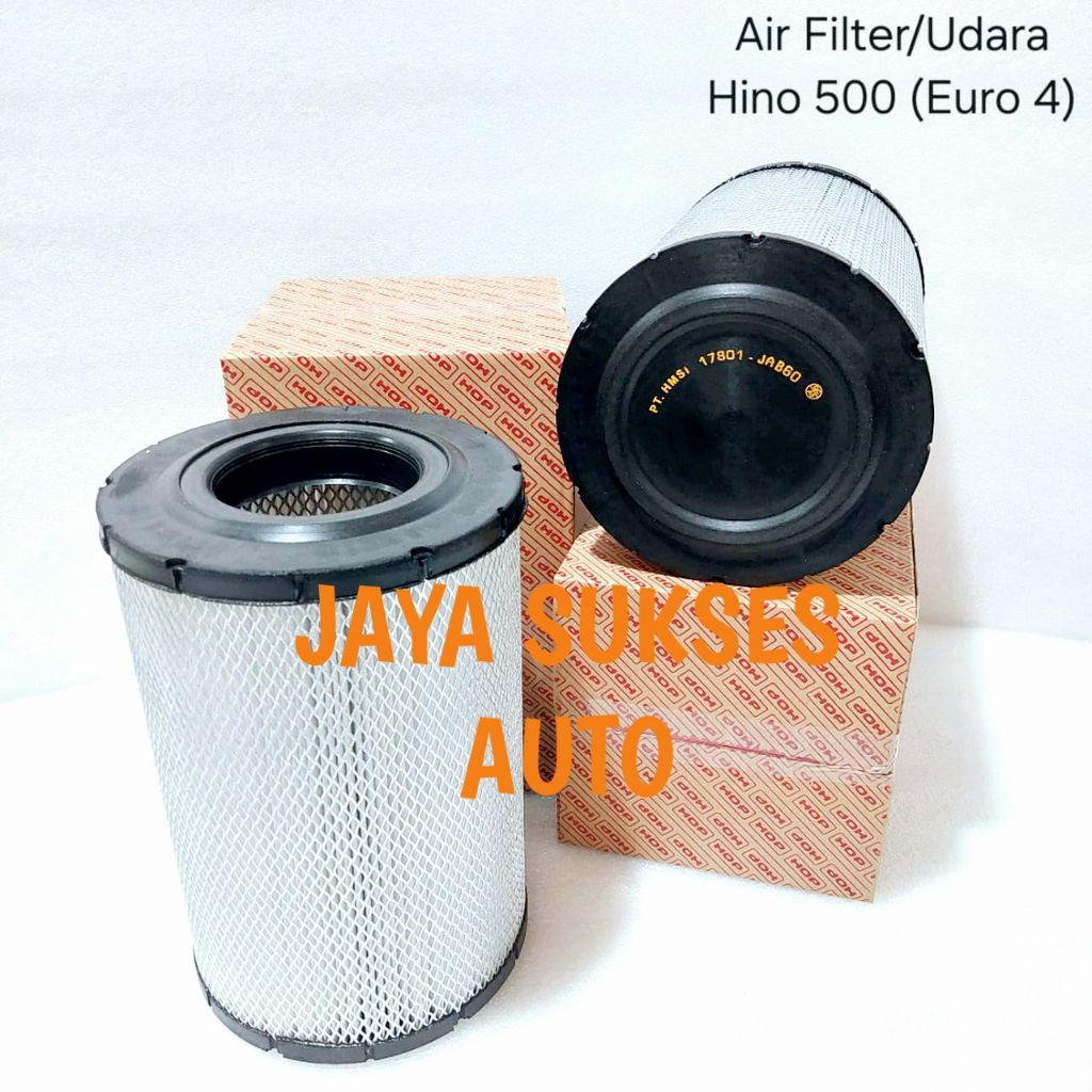 Jual Air Filter Saringan Udara Hino 500 Euro 4 17801-JAB60 Original ...