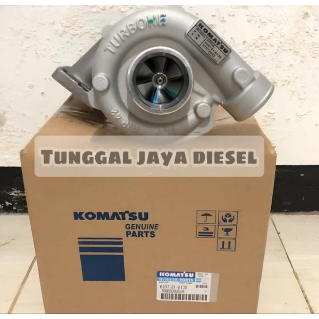 Jual Turbocharger Turbo Komatsu Grader WA150-1 WA180-1 GD511 GD510 6D95 ...