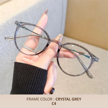 Eggry Eyewear Kacamata Anti Radiasi Minus Lensa Anti Blueray Photocromic Material TR 90 Metal