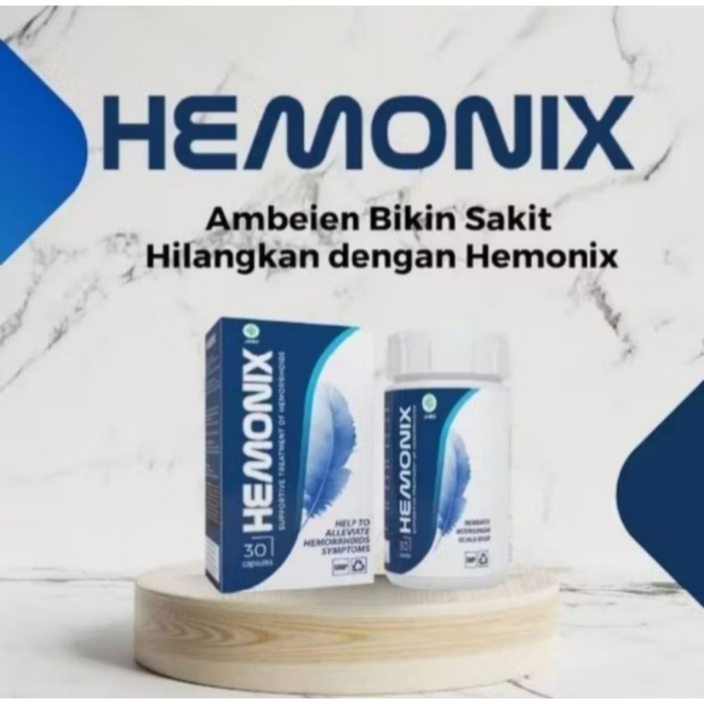 Jual Hemonix Obat Herbal Ambien Wasir Ampuh Cepat Dan Efektif | Shopee ...