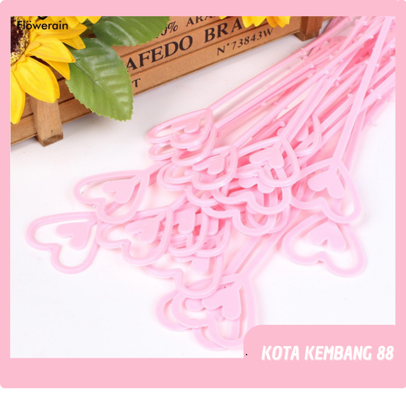 Jual STICK BUKET BUNGA DEKORASI /STICK KARTU PLASTIK UNTUK UCAPAN DI ...