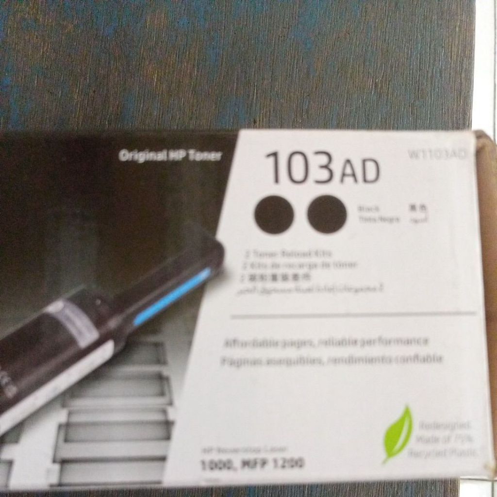 Jual Toner HP Neverstop 103 AD Black Original ( W1103AD ) | Shopee ...