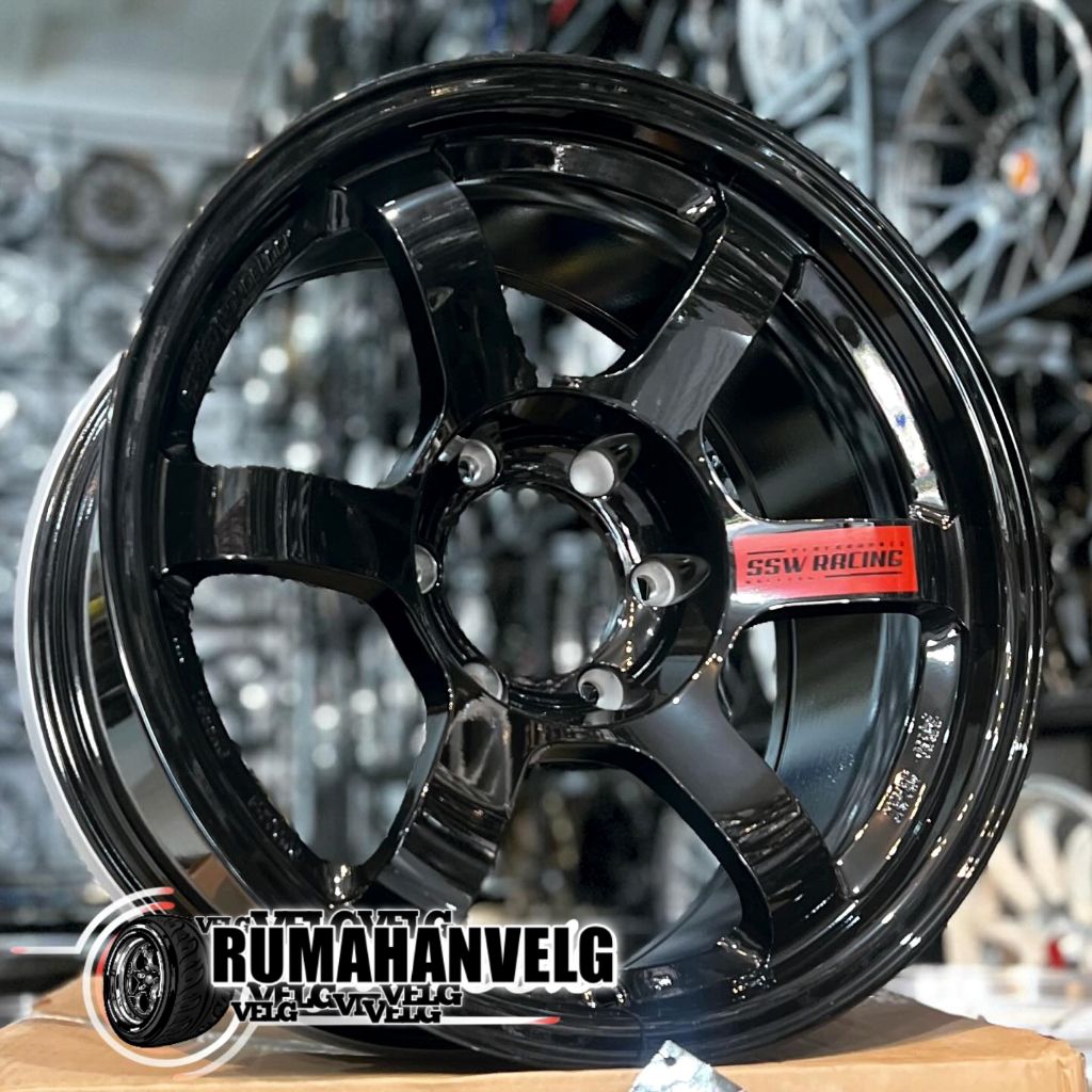 Jual velg racing r18 TE37 ORIGINAL SSW THAILAND PCD 6X139,7 velg mobil ...