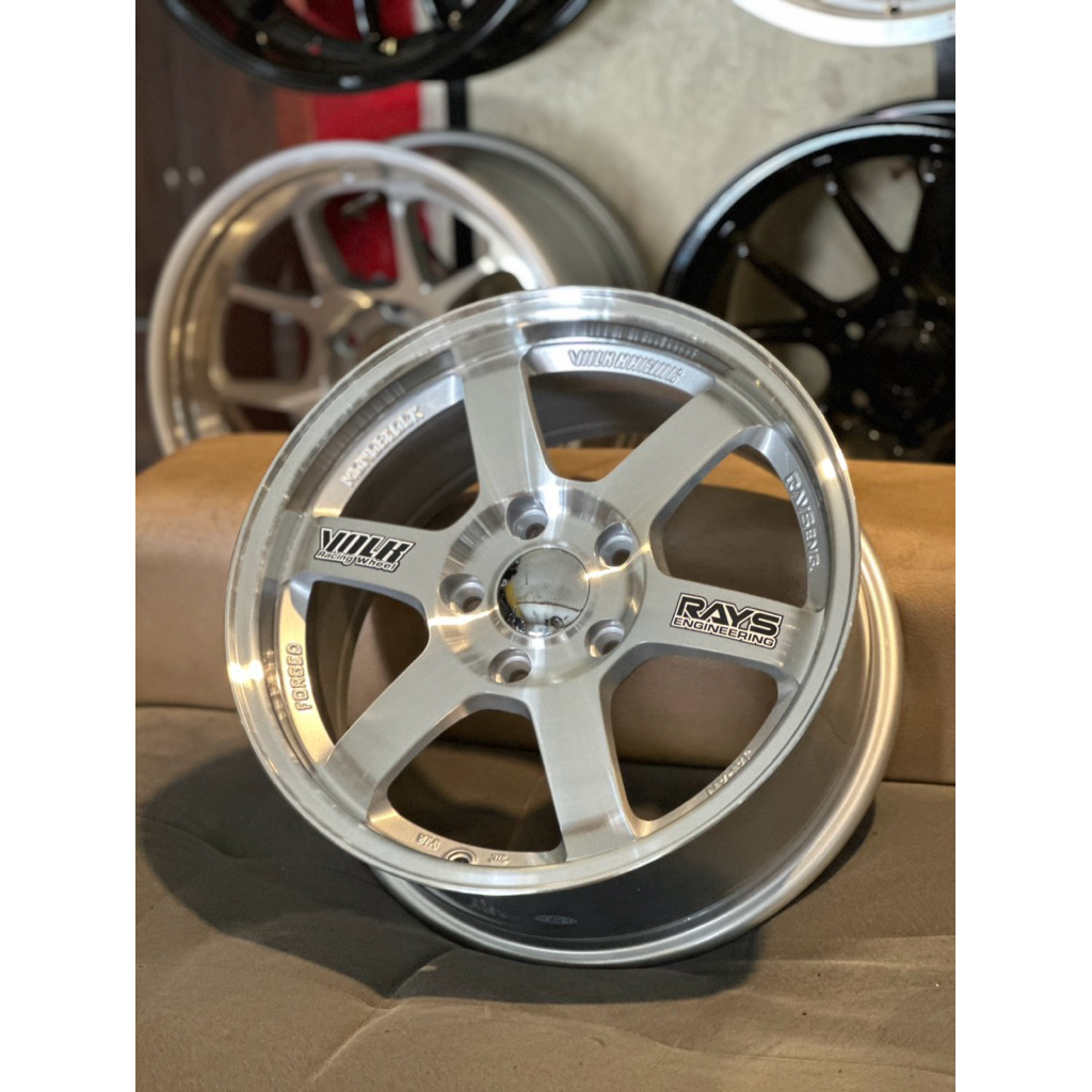 Jual Velg TE37 Full Polis R16 Jf Luxury Kondisi Baru | Shopee Indonesia