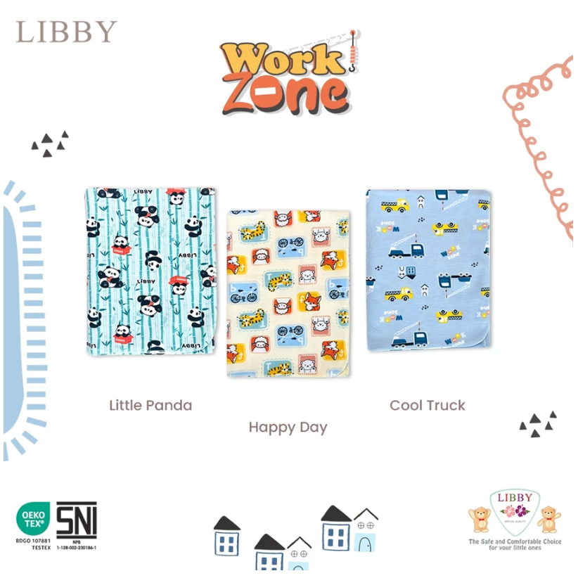 Jual LIBBY 3 pcs Bedong Motif ( 3 pcs ) | Lovely Cake | Daisy Fairies ...