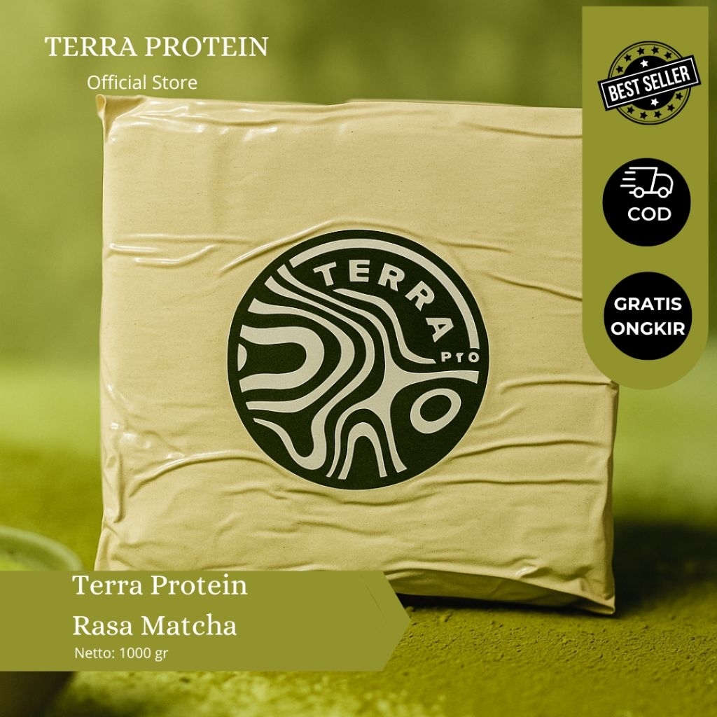 Jual Protein Powder Terra Protein Matcha 1kg – Susu Soya Tinggi Protein ...