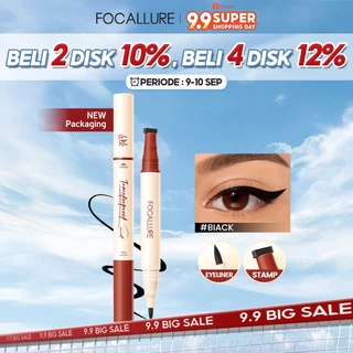 FOCALLURE 2-in-1 Eyeliner Stamp Precise Line Winged #EyeLoveParty New packaging