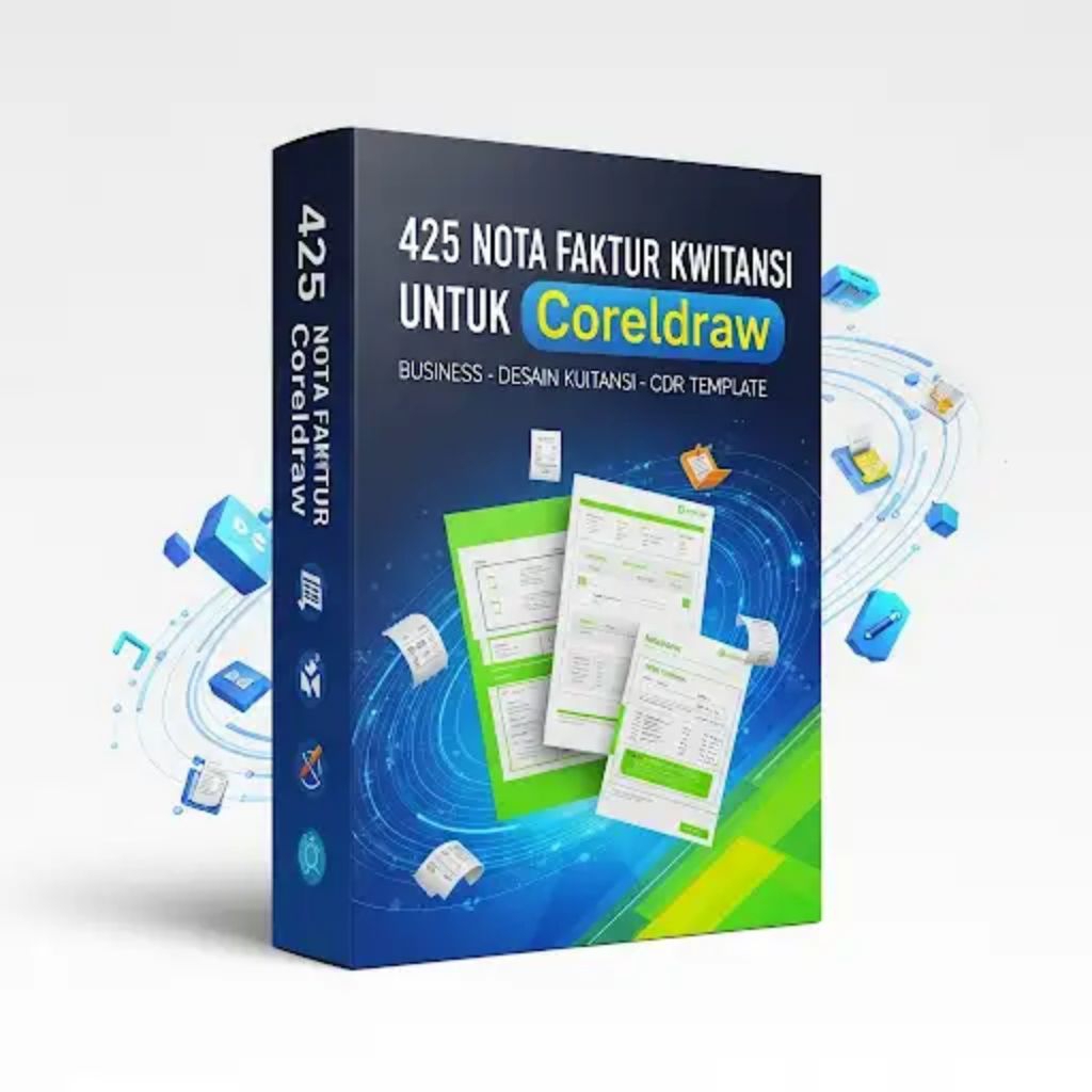 Jual 425 Nota Faktur Kwitansi Untuk Coreldraw - Bussiness - Desain ...