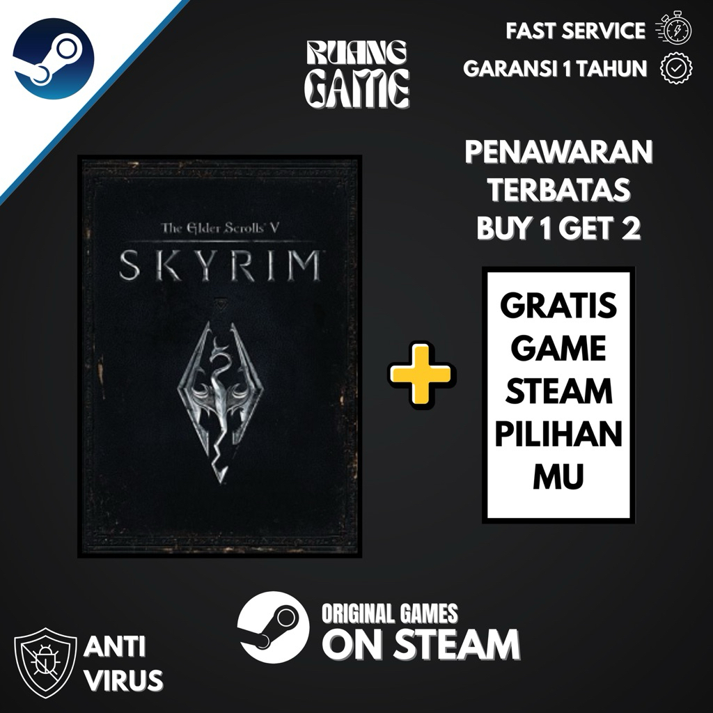 Jual SKYRIM THE ELDER SCROLLS V ORIGINAL PC FULL UPDATE | Shopee Indonesia