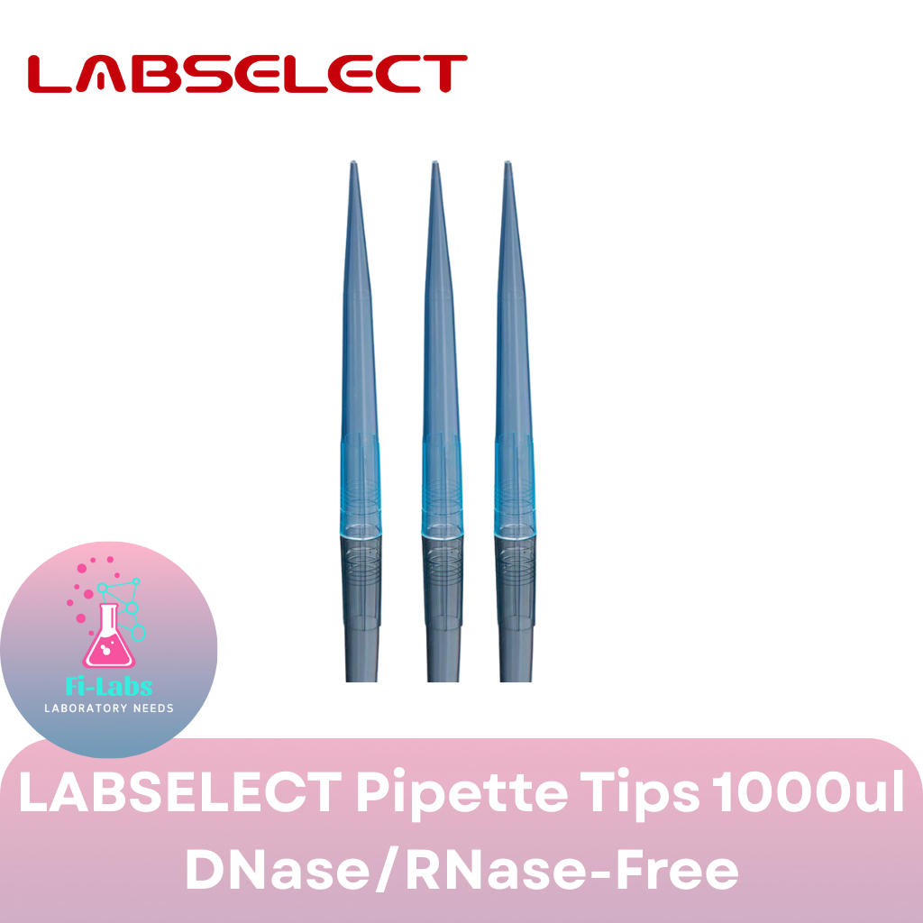 Jual LABSELECT Pipette Tips 1000ul DNase/RNase-Free, 1000 Tips/Bag ...
