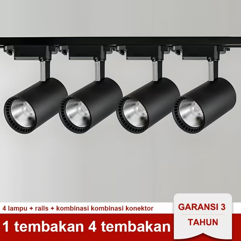 Jual SERI MEWAH LAMPU RELL TRACK LED SOROT LAMPU SOROT TRACKLIGHT REL ...