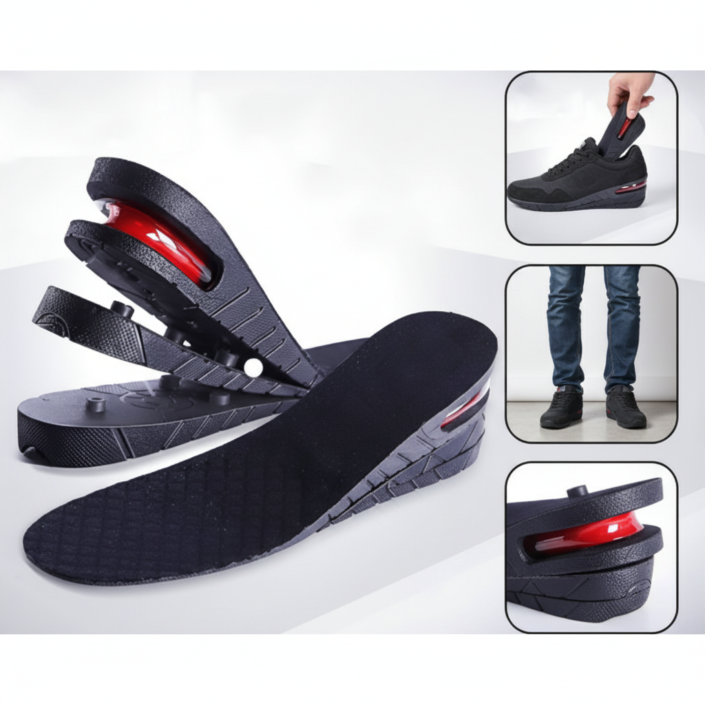 Jual Sol Peninggi Sepatu Gel Aliran Udara Insole Busa Memori Air ...