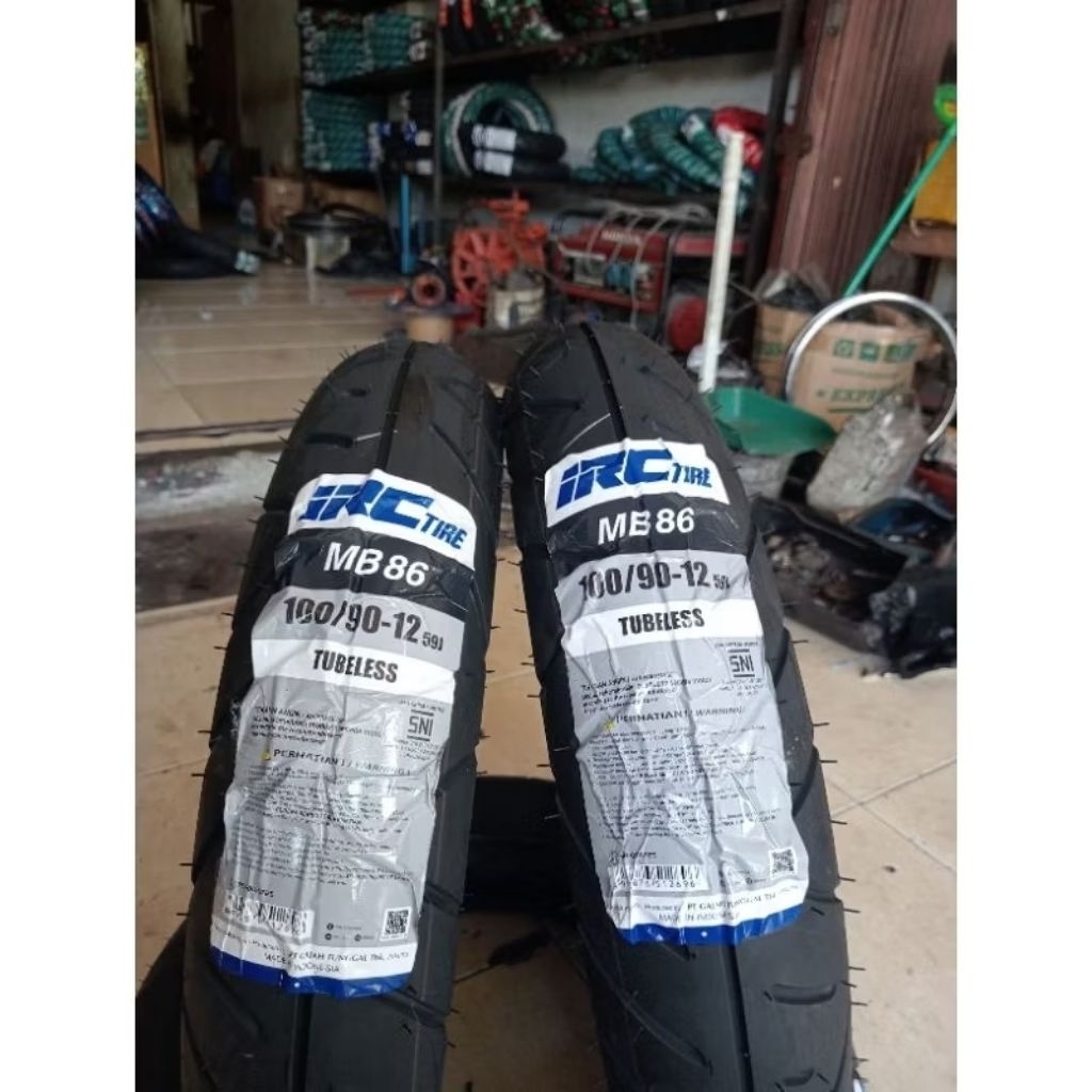 Jual ban luar Scoopy depan ukuran 100/90-12 100/90 ring 12 merk IRC ...