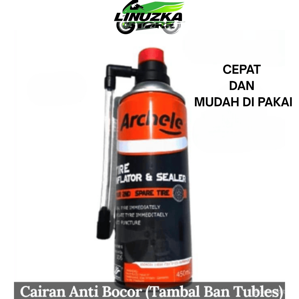 Jual Pompa Ban Darurat + Cairan Anti Bocor Ban Tubebless