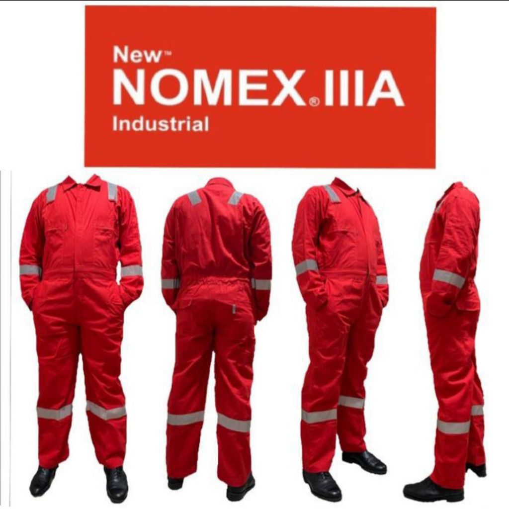 Jual Coverall new nomex lllA /wearpack terusan anti api new nomex lllA ...