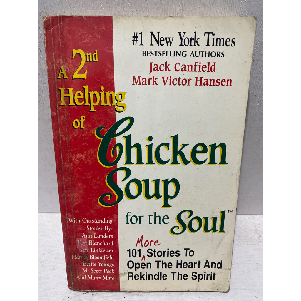 Jual Buku Original CHICKEN SOUP FOR THE SOUL A 2ND HELPING OF - JACK ...