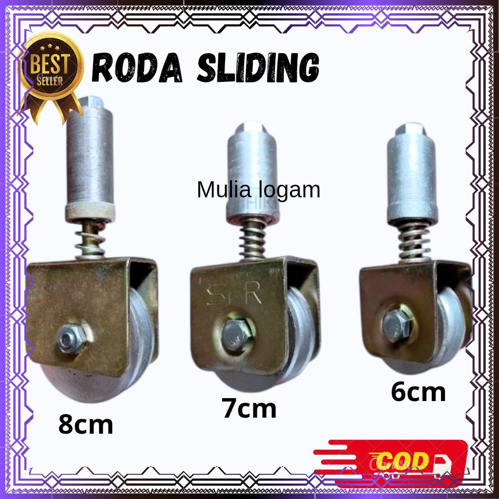 Jual RODA SLIDING BESI RODA PINTU SLIDING DOR RODA SLIDING SUPER RODA ...