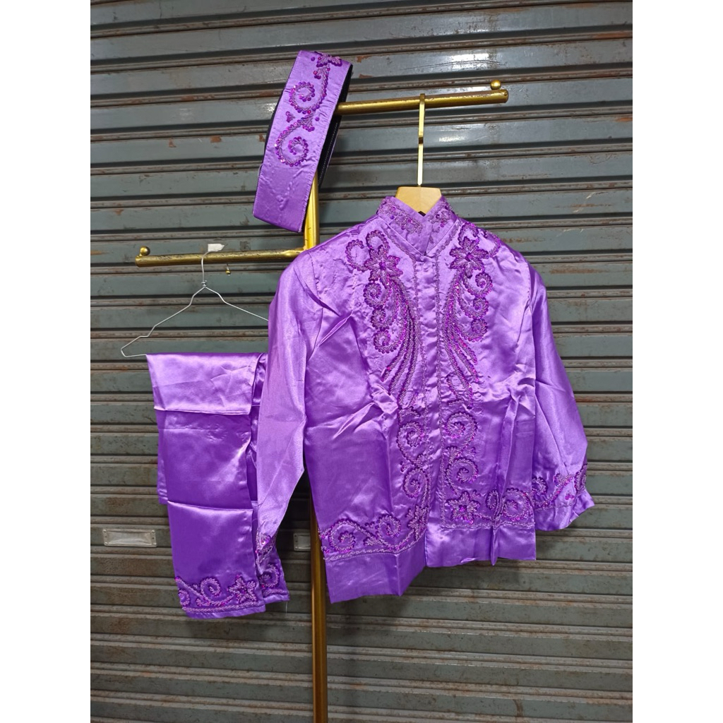 Jual Basofi pengantin warna lilac harga sale | Shopee Indonesia