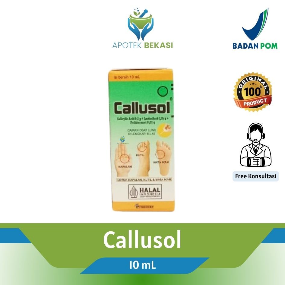 Jual Callusol (per Botol) - 10 mL | Shopee Indonesia