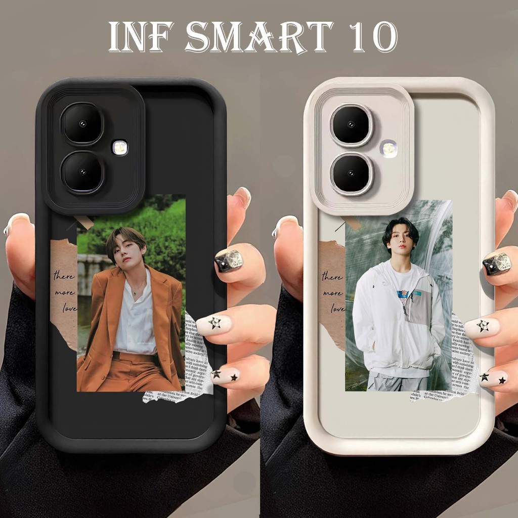 Jual SoftCase Rubber Motif BTS Logo For INFINIX Smart 10 Tecno Spark Go ...