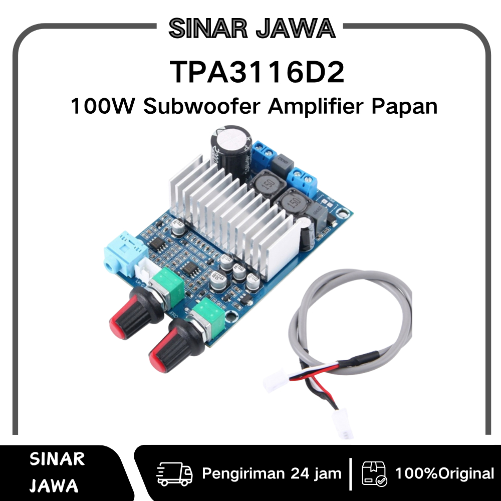 Jual TPA3116 Original 100W Subwoofer Amplifier Papan Home Theater