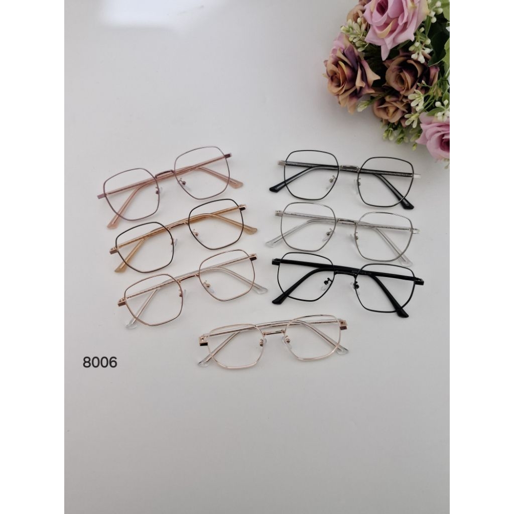 Jual Frame petak ubi 8006 kacamata minus photocromic. | Shopee Indonesia