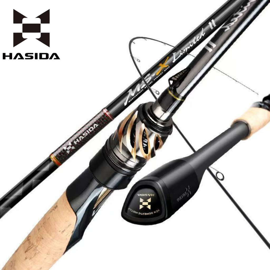 Jual BISA COD HASIDA Musa II Joran Pancing Spinning 1.98m 2.13m 2.4m ...