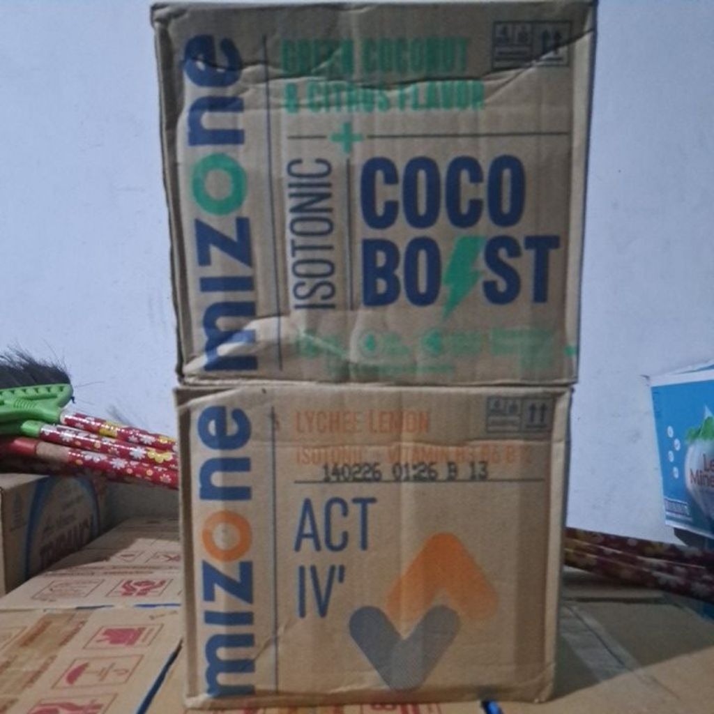 Jual mizone 500ml 1 dus isi 12 botol | Shopee Indonesia