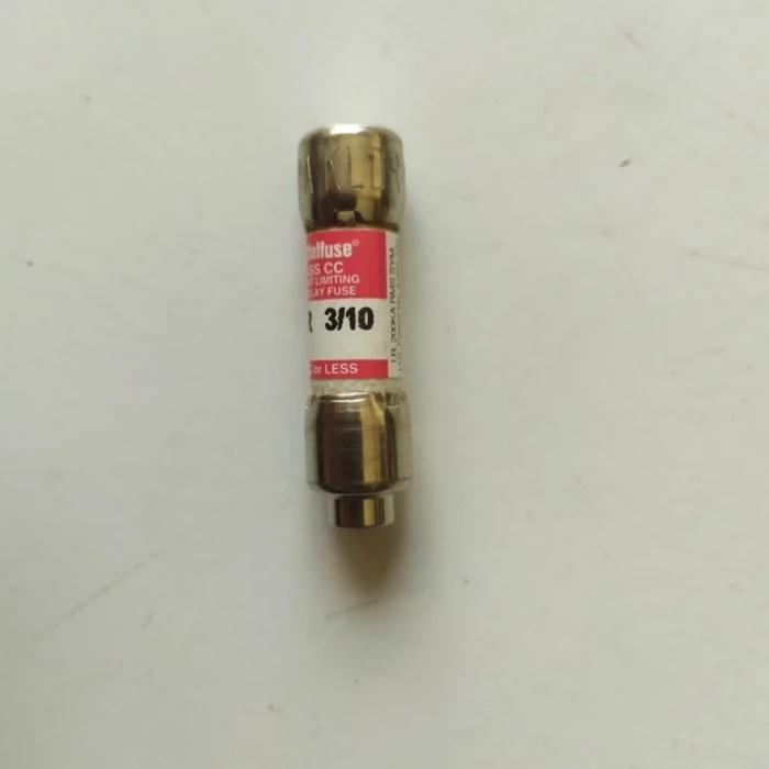 Jual Fuse KLDR 3/10 0,3A 600Vac Little Fuse Class CC Time Delay KLDR 3/ ...