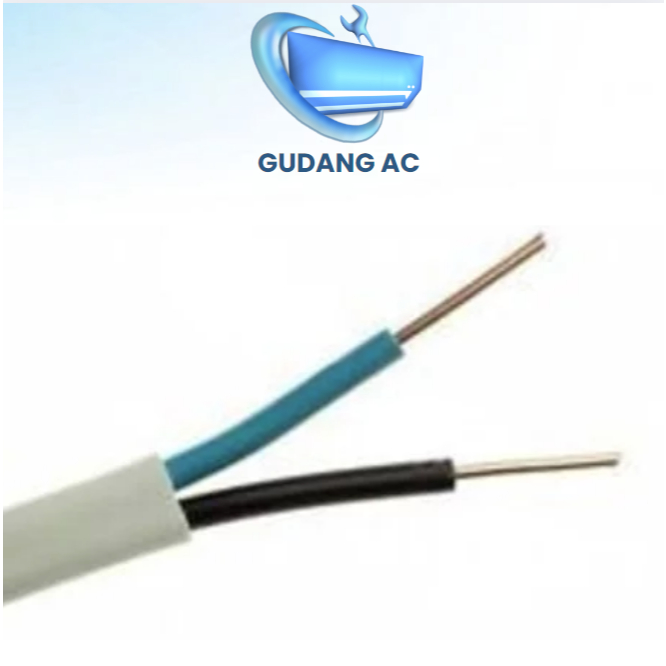 Jual Kabel Kontrol AC 1/2PK-1PK NYM 2x1.5mm - 3meter | Shopee Indonesia