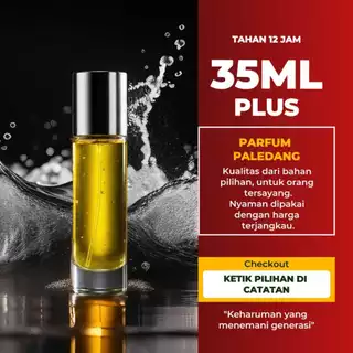 35ml PLUS GOLDEN PLATINUM Parfum Paledang Kualitas Bahan Pilihan - Parfum Wanita Pria Unisex Tahan Lama - Parfum Refill by Request
