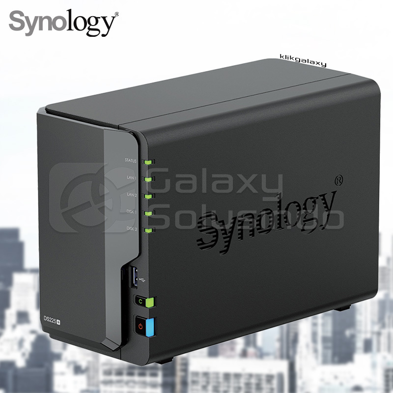 Jual SYNOLOGY DS225+ 2 Bay NAS Diskstation - HG | Shopee Indonesia