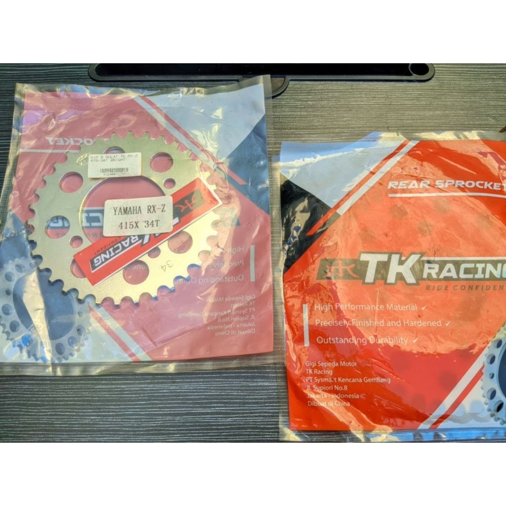 Jual Gear Belakang TK Racing Rx King Rx Z Jupiter Z Mx Vega R Fiz R ...