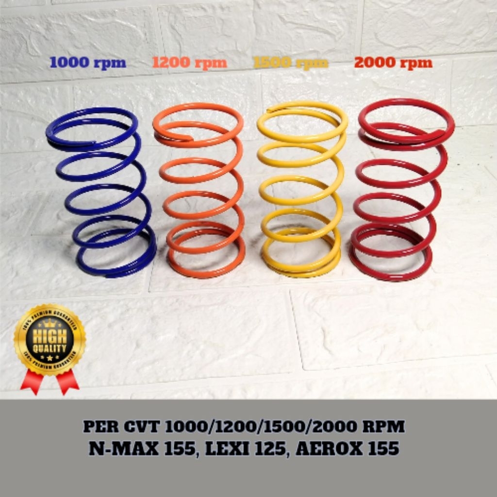 Jual PER CVT 1000/1200/1500/2000 RPM N-MAX 155 LEXI 125 AEROX 155 ...
