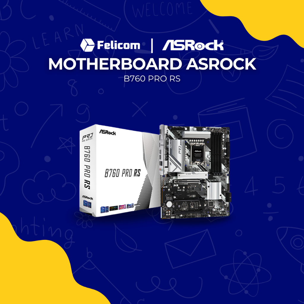 Jual Motherboard ASROCK B760 PRO RS | Shopee Indonesia