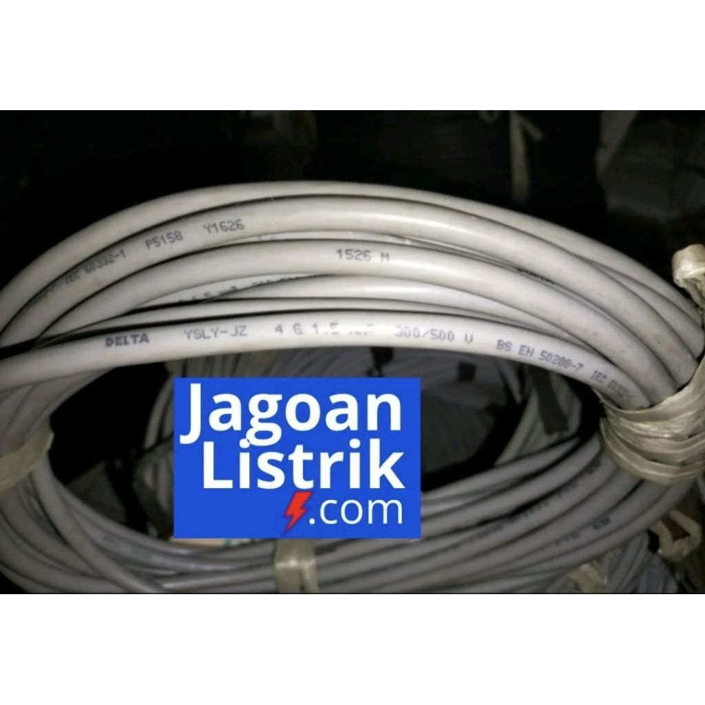 Jual Kabel YSLY-JZ 4x1.5 mm2 Delta Grey 4 x 1.5 YSLY-JZ NYYHY Kabel Abu ...