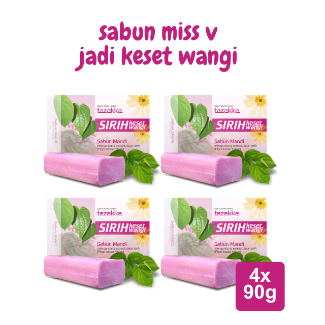 Tazakka Betel leaf herbal bath soap