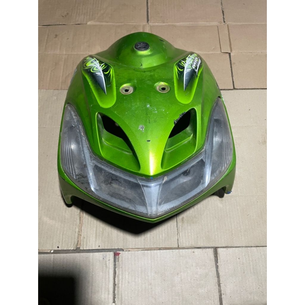Jual tebeng body depan Mio sporty Mio smile warna hijau Second bekas ...