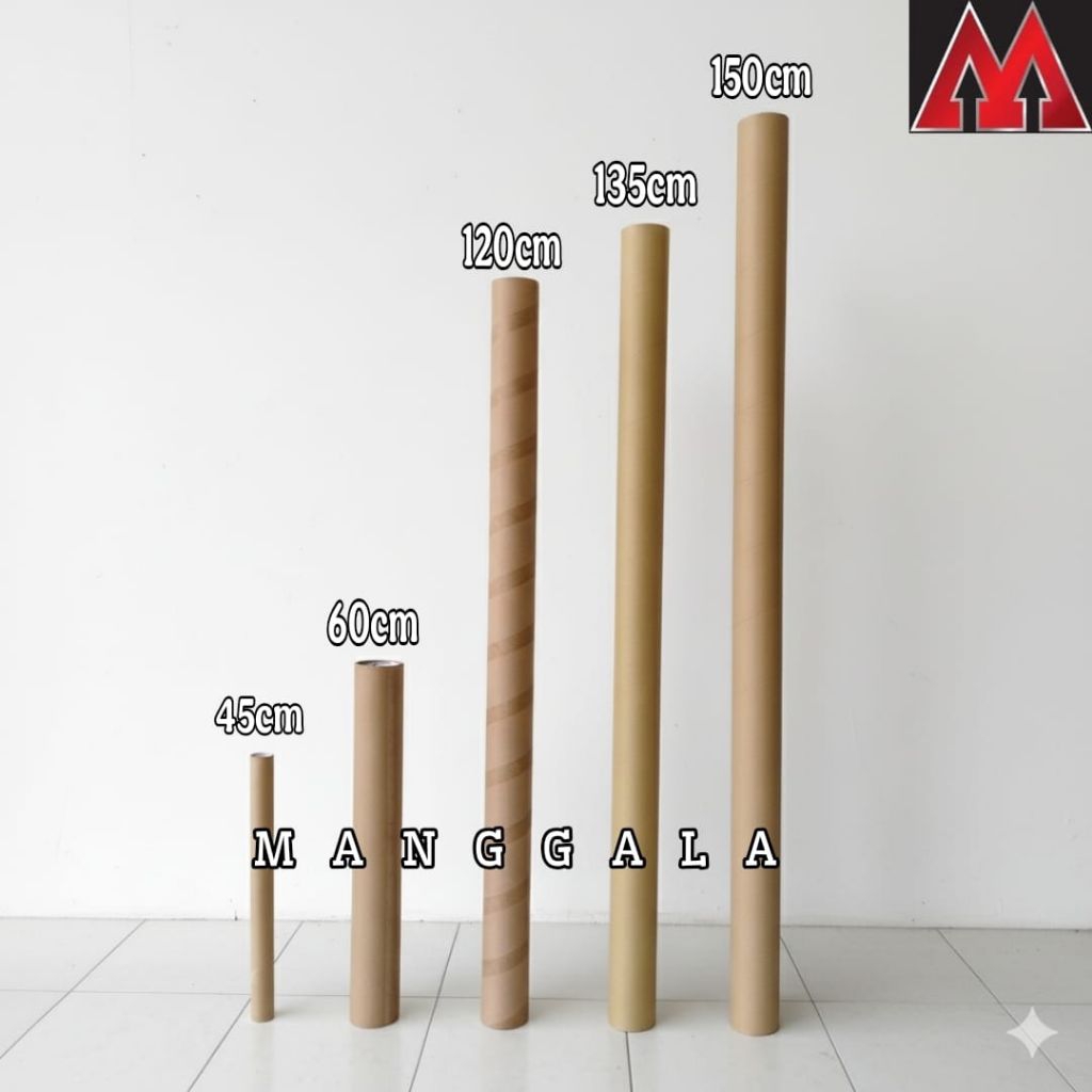 Jual Selongsong Tabung Karton Kardus Plastik Tebal Extra Tambahan ...