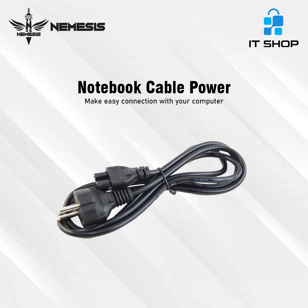 Jual NYK Cable Power Notebook 1,5m | Shopee Indonesia