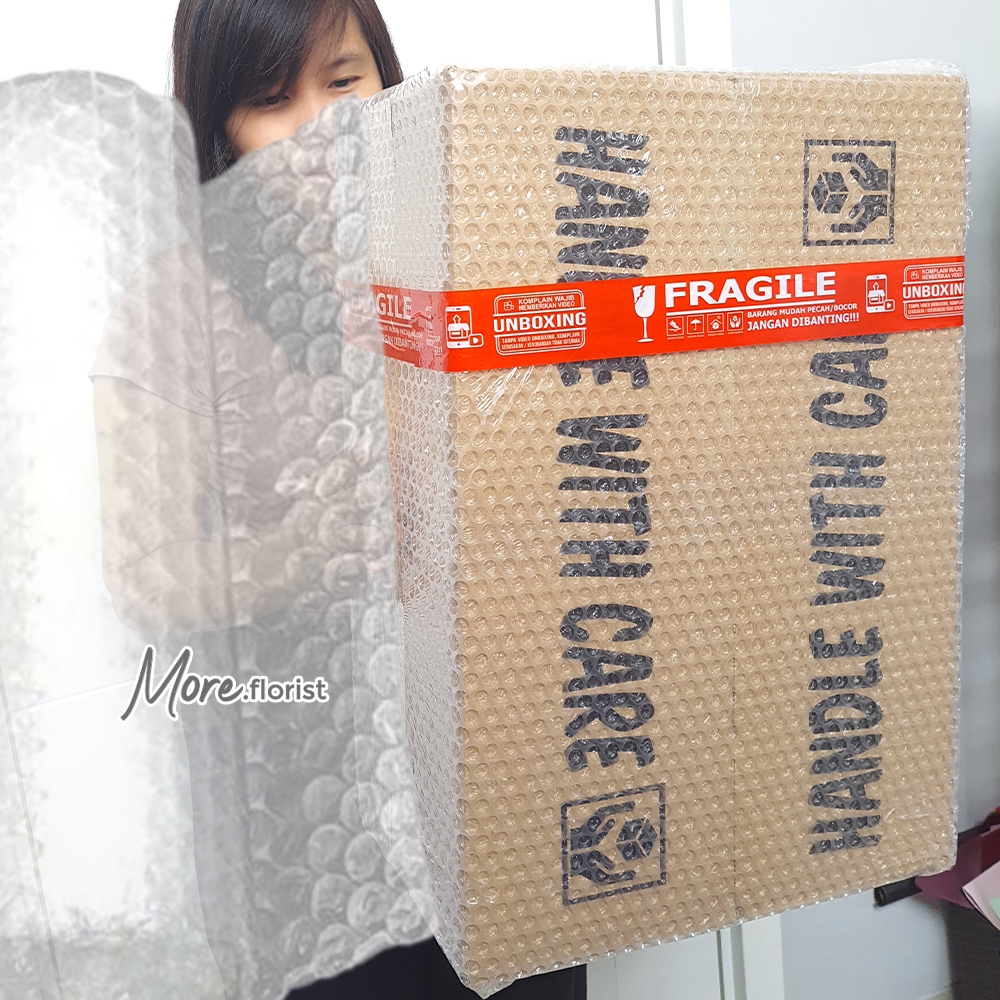 Jual EKSTRA BUBBLE WRAP ( BOUQUET ) / EXTRA BUBBLE WRAP/ EXTRA PACKING ...